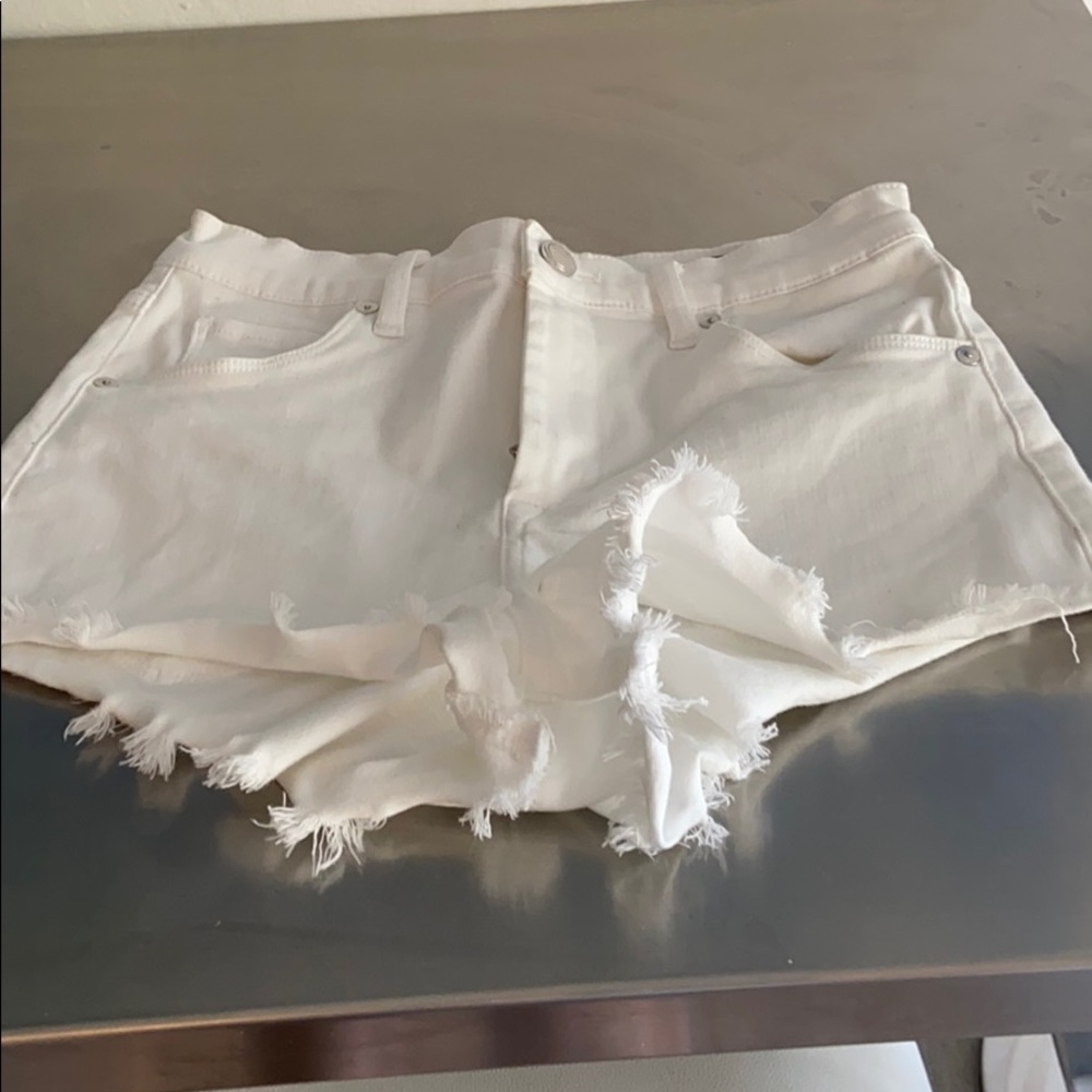 Denim white the Lenox denim shorts